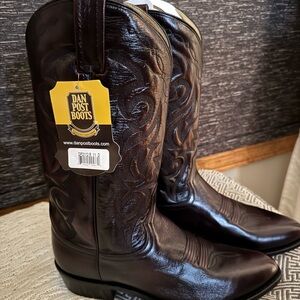 Dan Post Men's Brown Black Cherry Mignon Corona Cowboy Boots